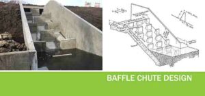 baffle chute design