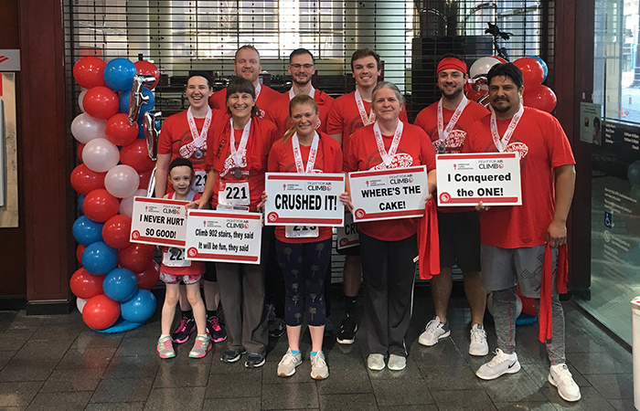 fight for air climb american lung